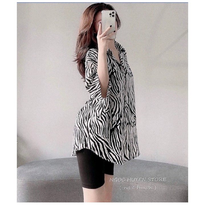 Áo Sơ Mi fom rộng chất kate lụa không nhăn, không xù Cam Kết Hàng Y Hình kèm ảnh thật chính chủ ( Size dưới 55kg)