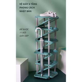 KỆ GIÀY 6 TẦNG PHONG CÁCH NHẬT BẢN - Home and Garden