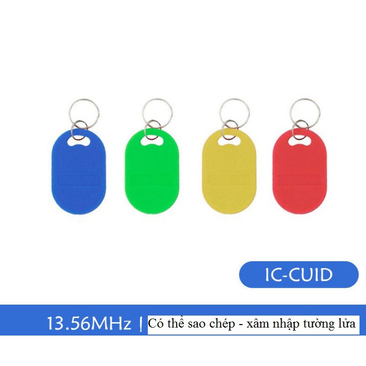(Thẻ IC 13.56Mhz sao chép chống mã hoá) Thẻ từ RFID Tần số 13.56MHZ hỗ trợ copy và ghi xuyên tường lửa