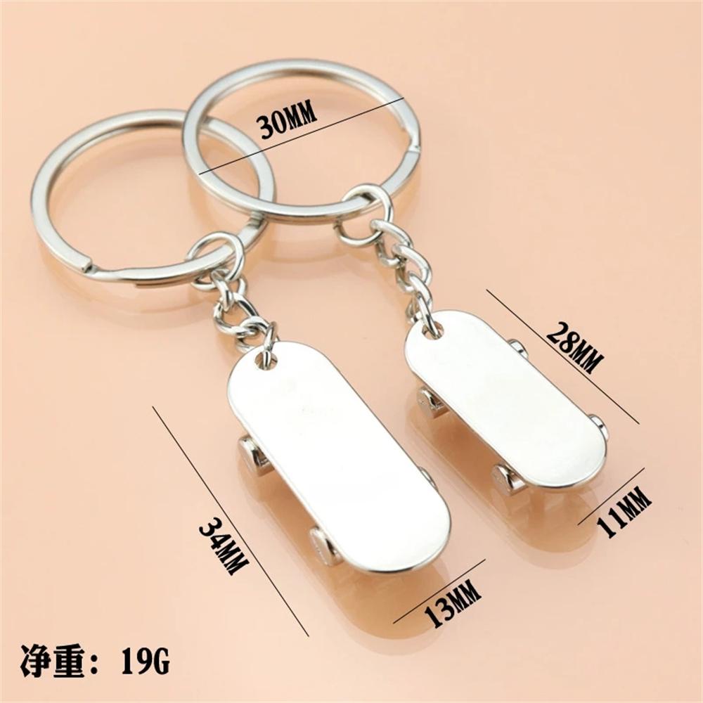 Set 2 Móc Khóa Kim Loại Làm Quà Lưu Niệm / Chìa Khóa / Xe Scooter