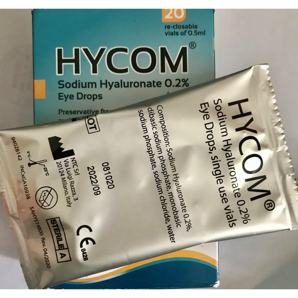 Hycom nước mắt nhân tạo số 1 của Châu Âu