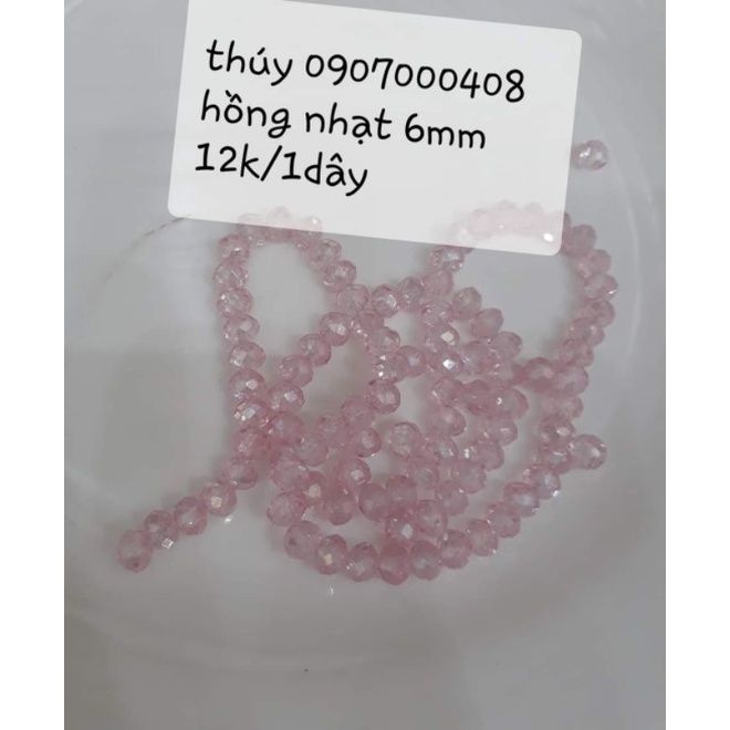 Pha lê bánh cam 6mm