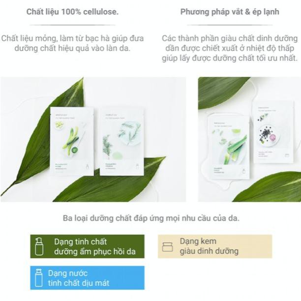 Mặt nạ giấy dưỡng ẩm & phục hồi da từ mật ong innisfree My Real Squeeze Mask - Honey 20ml | BigBuy360 - bigbuy360.vn