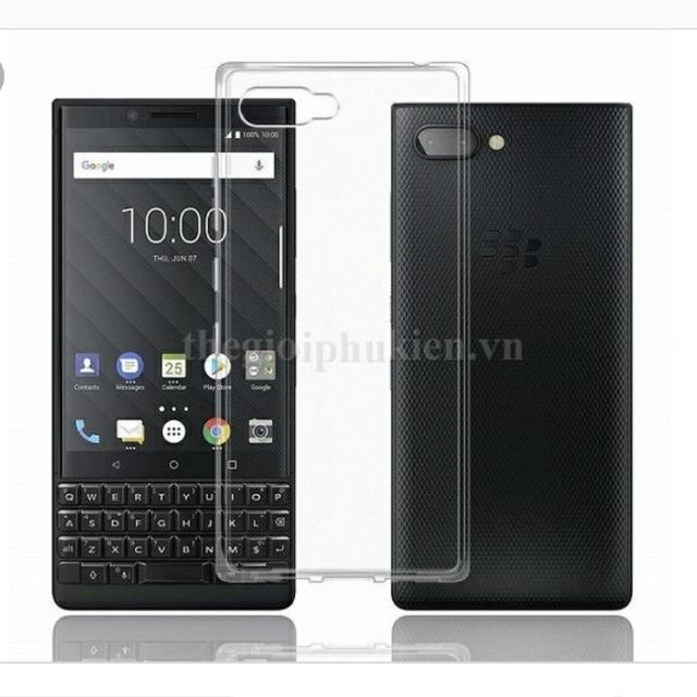 Ốp Dẻo silicon cao cấp cho blacberry key 2