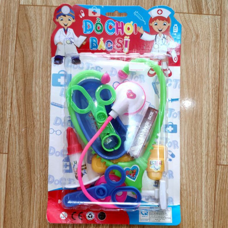 Bộ đồ chơi tập làm bác sĩ ( ảnh do shop tự chụp )