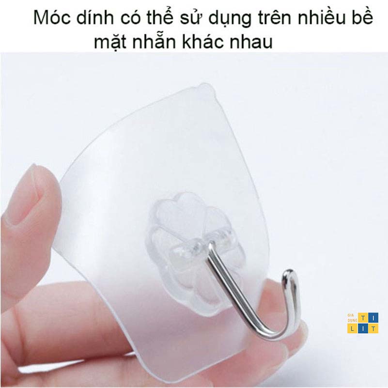 [ Sản Phẩm 1K ] Móc Treo Đồ Dính Tường Thần Thánh [MÓC SIÊU DÍNH]