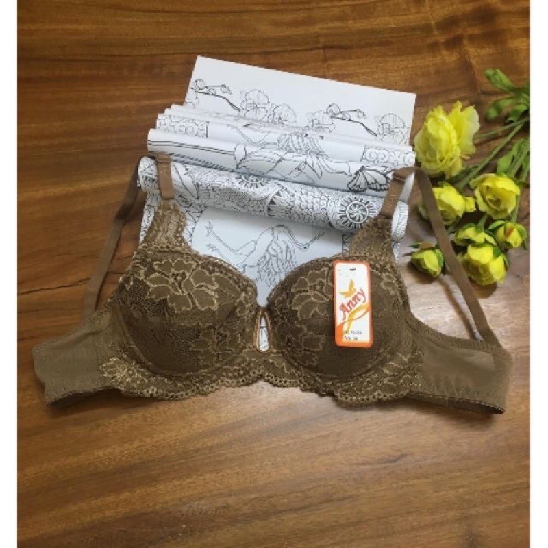 Áo lót Big Size Thái Lan Anny 10030 Anny không mút có gọng mỏng.kèm ảnh thật video Shop tự quay ạ