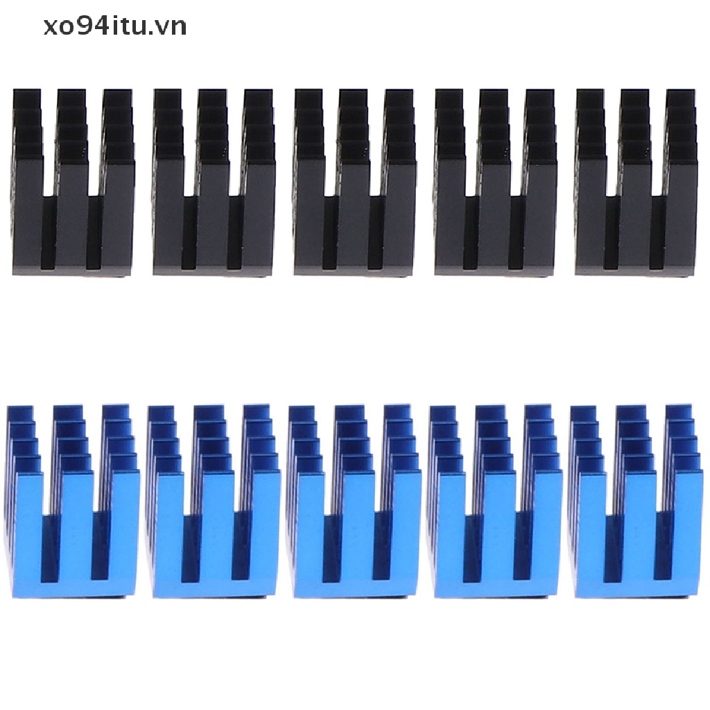 Set 5 Miếng Nhôm Tản Nhiệt 9x9 X 12mm Cho Ram | BigBuy360 - bigbuy360.vn