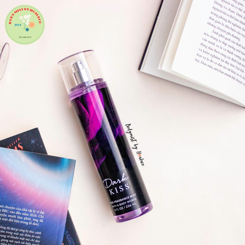 BODY MIST - Xịt thơm toàn thân DARK KISS