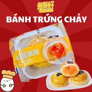 Bánh trứng chảy ngàn lớp, nhân trứng muối tan chảy