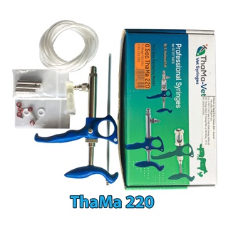 Xi Lanh tiêm liên tục tự động ThaMa (tiêm vắc xin cho gà, tiêm thuốc cho heo …)