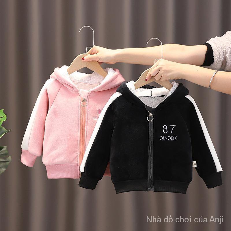 Winter Children Plus Thick Coat Children Baseball Uniform Baby Coat Casual