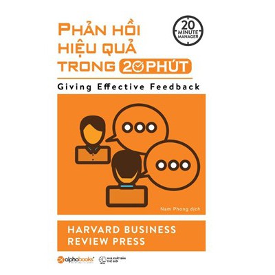 Sách- Phản Hồi Hiệu Quả Trong 20 Phút