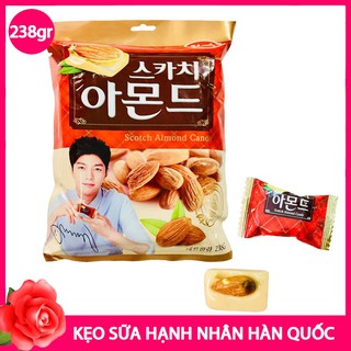 (Hàng Mới) Kẹo sữa hạnh nhân Hàn Quốc Scotch almond candy