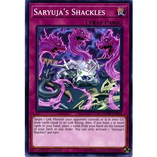 Thẻ bài Yugioh - TCG - Saryuja's Shackles / DANE-EN082'