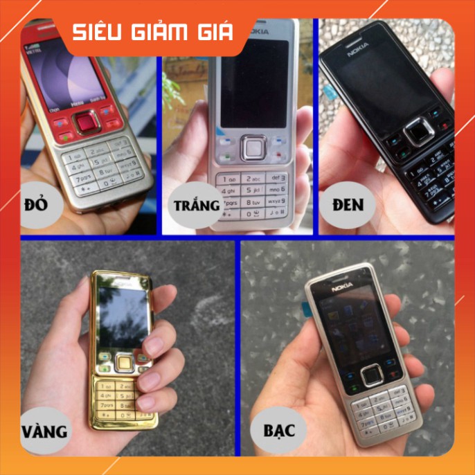 GIẢM TỚI BẾN ĐIỆN THOẠI NOKIA 6300 CHÍNH HÃNG - BH 12 THÁNG GIẢM TỚI BẾN