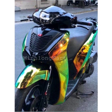 Decan chrome đổi màu dán ô tô,xe máy.Tráng gương chống trầy xước cao cấp - hàng nhập khẩu