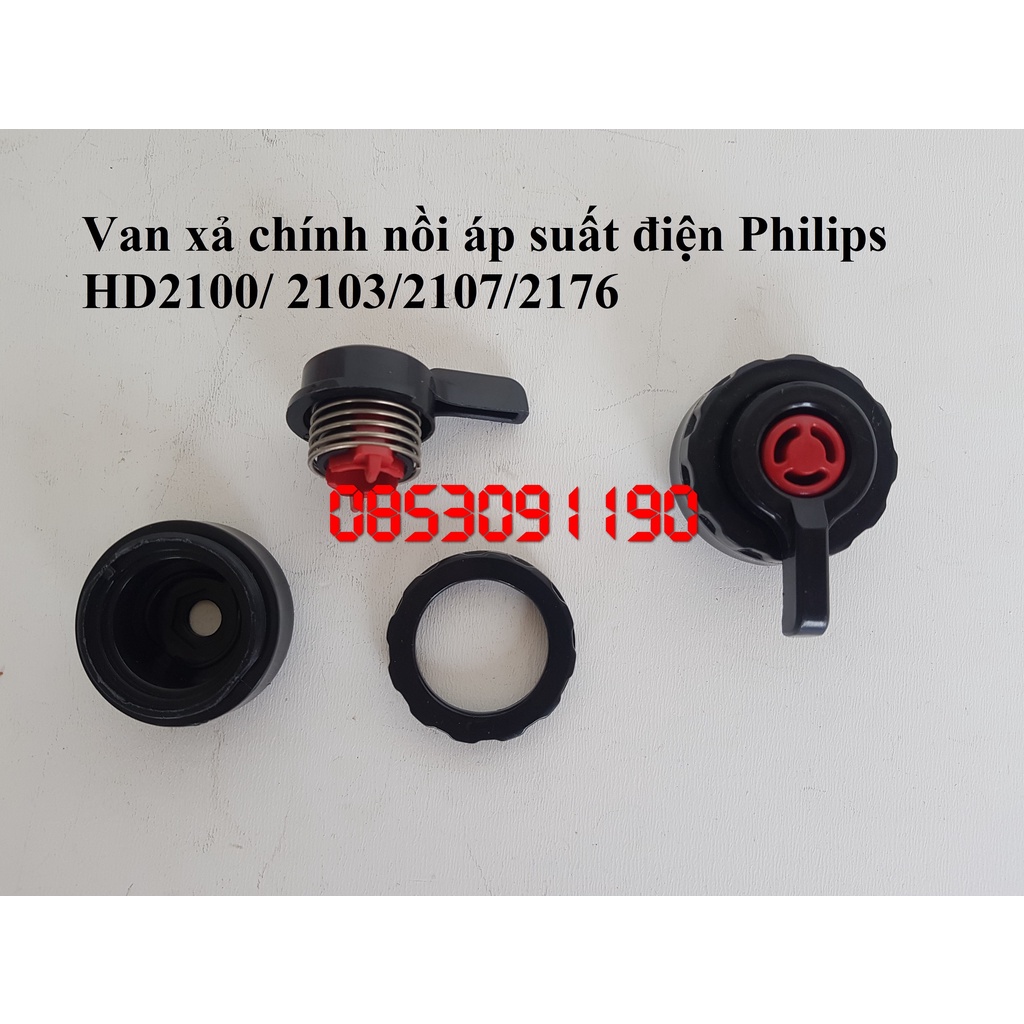 LINH KIỆN CHÍNH HÃNG PHILIPS- Van xả hơi kèm chân van nồi áp suất Philips HD2100 HD2103 HD2107 HD2176
