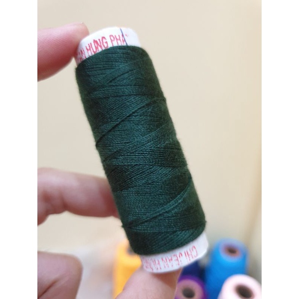 Chỉ May Vải Jean/ Chỉ Sợi Lớn 1 Ống 200 Yard