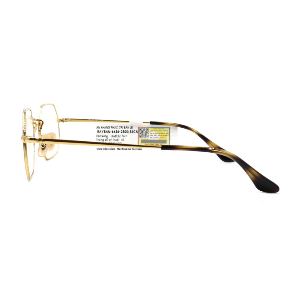 (Hàng chính hãng) Gọng kính nam nữ Rayban RB6456 (53-21-145) màu sắc thời trang, thiết kế dễ đeo, bảo vệ mắt