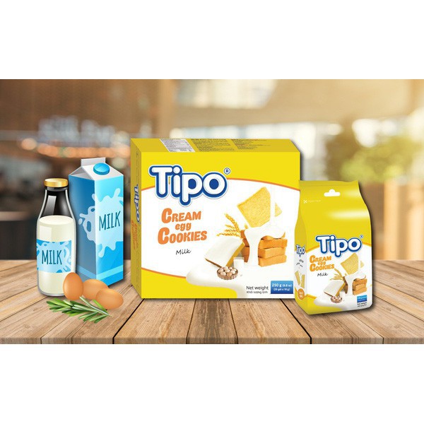 BÁNH TIPO TRỨNG SỮA NƯỚNG