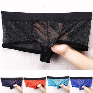 Quần Lót Boxer Nam Trong Suốt Dạng Lưới