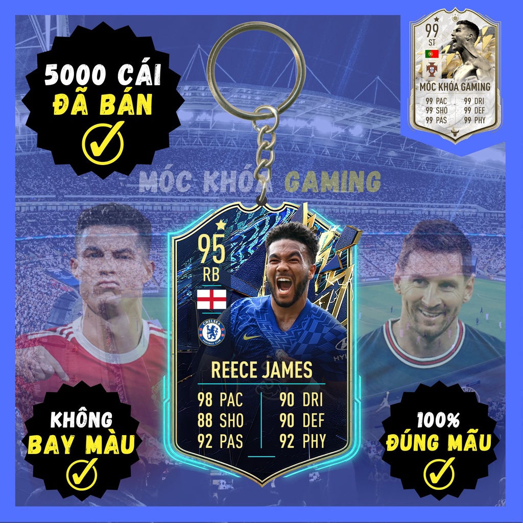 Móc Khóa Reece James TOTS 22