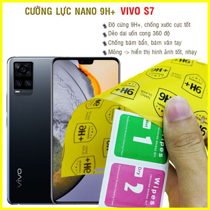 Dán cường lực dẻo nano Vivo S7