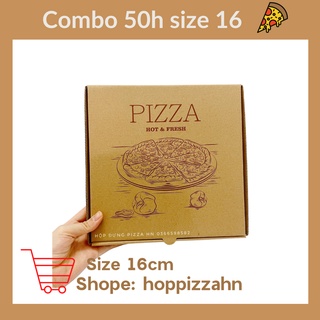 Hộp đựng bánh Pizza size 16 Combo 50h