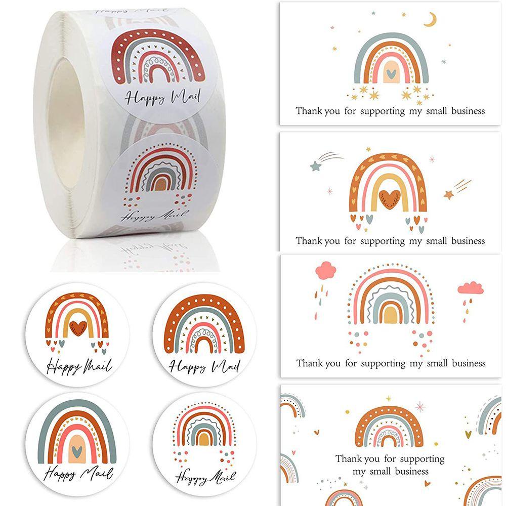 Layor1 Nhãn Dán Giấy Thank You Thủ Công Hỗ Trợ Thiệp Lễ Tạ Ơn Tạ Ơn