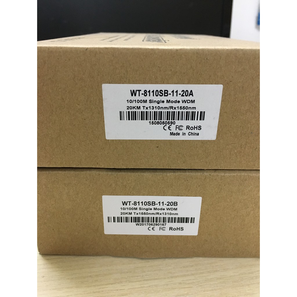 Convert quang 1 sợi 1 cặp=2 Cái AB WINTOP