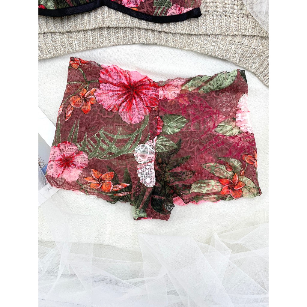 Đồ lót nữ sexy dáng đùi vải ren cao cấp thoáng khí nguyên set gồm áo + quần (hình thật 100%) BRAHY 018 | BigBuy360 - bigbuy360.vn