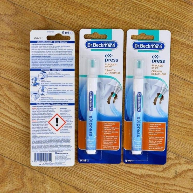 Hàng Đức Bút tẩy vết bẩn quần áo Dr. Beckmann Express