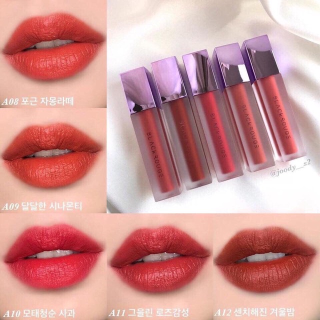 [FULL MÀU] Son Kem Lì Blackrouge Ver 1-2 | BigBuy360 - bigbuy360.vn