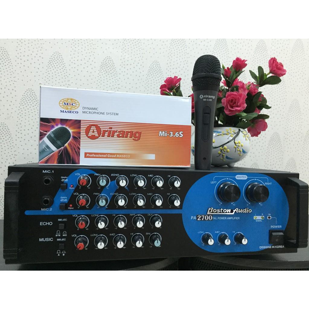 Amply Boston-Audio 8 sò. Tặng Micro nguyên hộp mới 100%