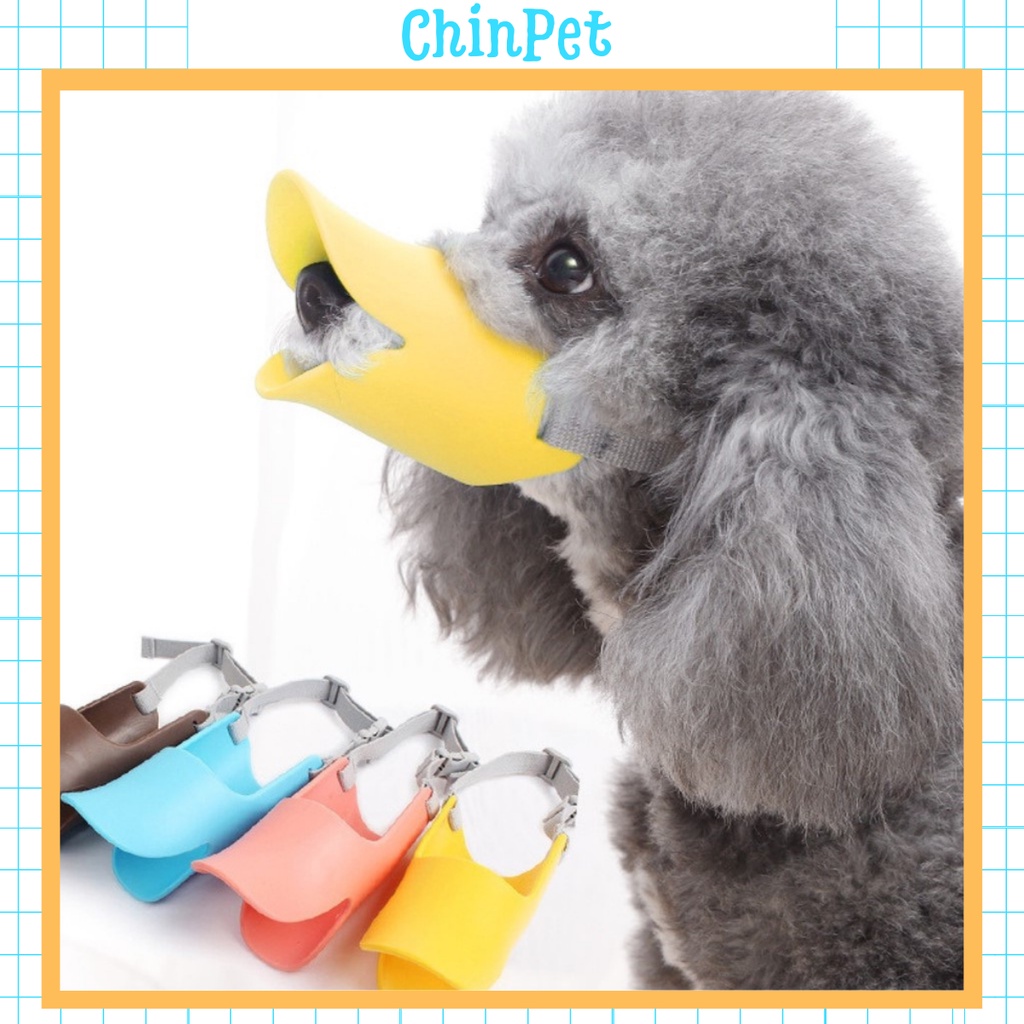 Rọ mõm chó mèo - rọ mỏ vịt cho thú cưng - chinpet