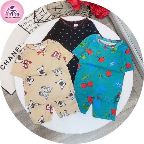 [XẢ KHO]Bộ cộc tay cho bé, bộ áo quần xuất dư bé trai bé gái vải cotton cực kì mềm mại và họa tiết đáng yêu.