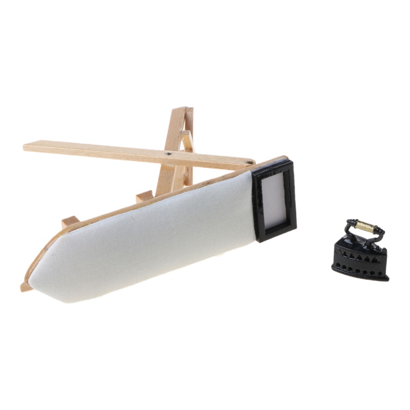 Bàn Ủi 1 / 12 Bàn Ủi Mini Cho Nhà Búp Bê