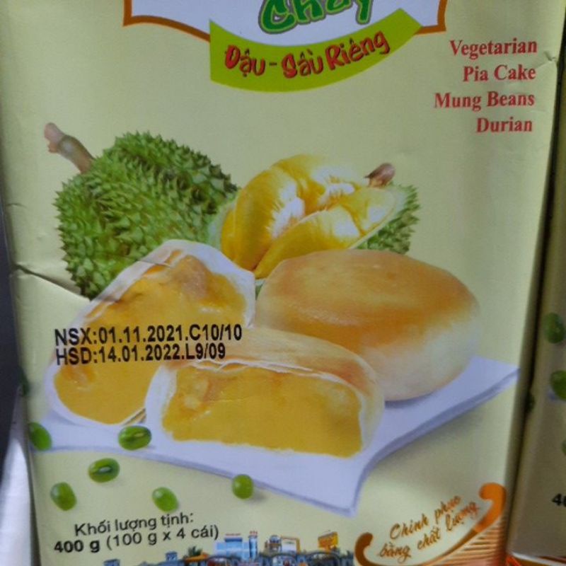 Bánh pía chay Tân Huệ  viên 400g