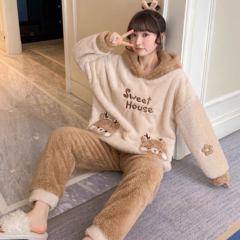 <3 <3 Set đồ ngủ bông mềm <3 <3 <3 | BigBuy360 - bigbuy360.vn