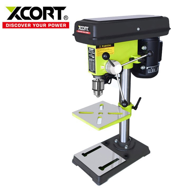 Máy khoan bàn XCORT 375W Máy khoan sắt bàn đầu tròn