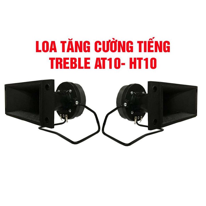 [Tặng 2 tụ và 5m dây loa] Bộ 2 Loa Treb THUMPER AT10 / HT10 - Loa treble rời cho dàn karaoke gia đình