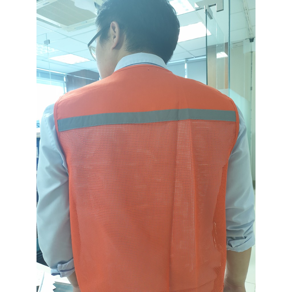 Áo Phản Quang Màu Vàng Hàn Quốc, Túi Hộp Lưới Xịn  Hiệu RACOS/MARK- Safety Vest- Korea Origin,RACOS/MARK MÔ TẢ SẢN PHẨM