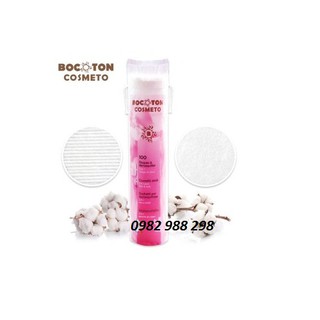 Bông tẩy trang 2 trong 1 Bocoton Cosmeto pháp 100 miếng