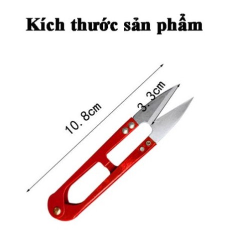 Combo sỉ 100 Kéo cắt chỉ, bấm chỉ, cắt vải, cắt giấy bằng thép không gỉ dùng trong may mặc, thêu tranh chữ thập