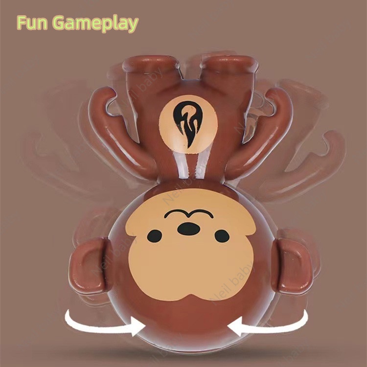 HOTĐồ Chơi Lật Đật Hình Chú Khỉ Dễ Thương Giúp Giảm Căng Thẳng Cho Người Lớn Và Trẻ Em