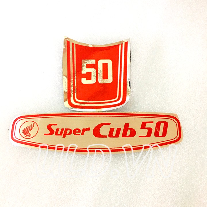 TEM NẠ VÀ THÙNG XĂNG CUB 78