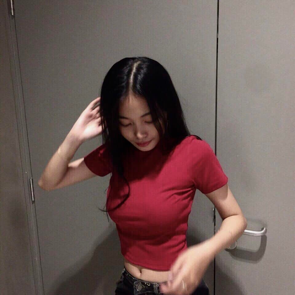 [CÓ SẴN-ẢNH THẬT] Croptop màu tay ngắn