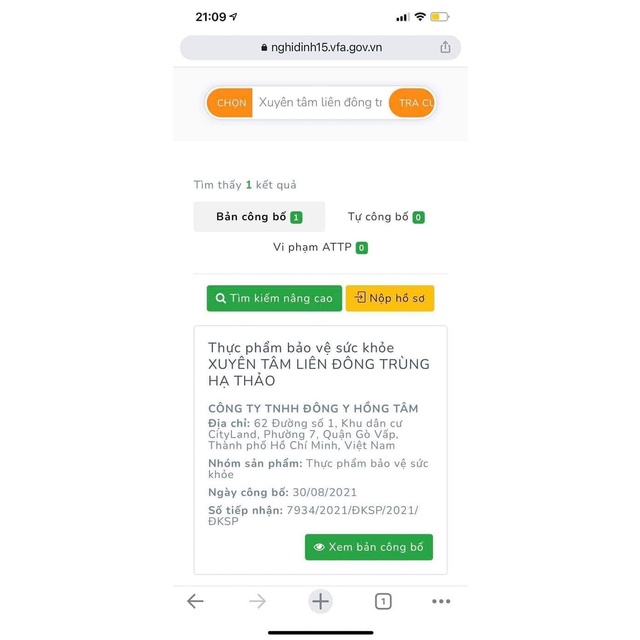 [Chính hãng] Viên uống Xuyên Tâm Liên Đông Trùng Hạ Thảo Hồng Tâm - Đông Y Hồng Tâm - 8938529135168