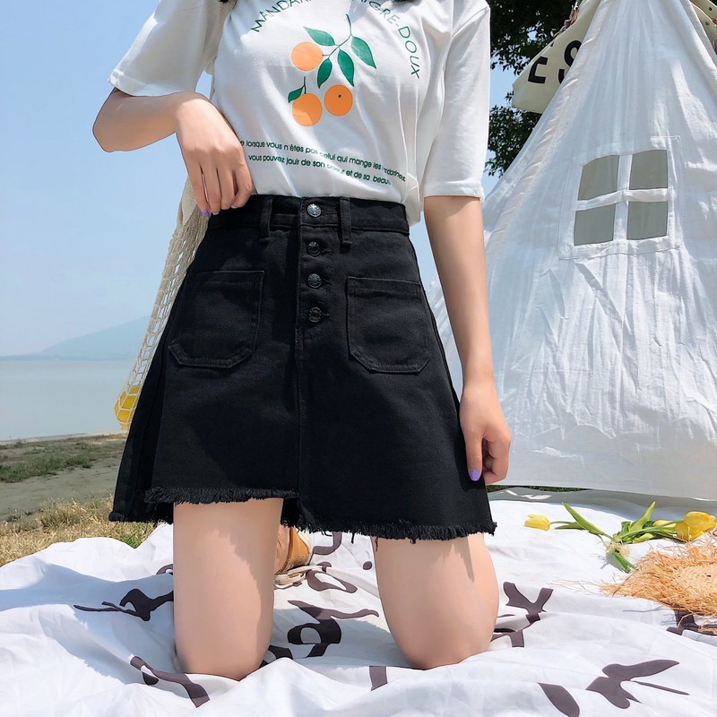 [Bán chạy] Chân váy Kaki chữ A Ulzzang VJN22 | BigBuy360 - bigbuy360.vn